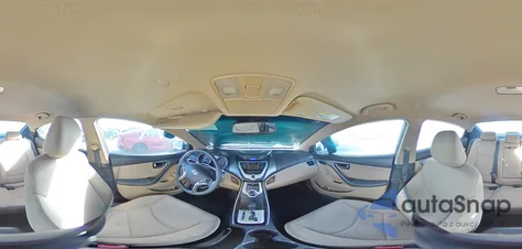 2012 Hyundai Elantra Gls z USA, uszkodzony, nr VIN KMHDH4AE2CU338892